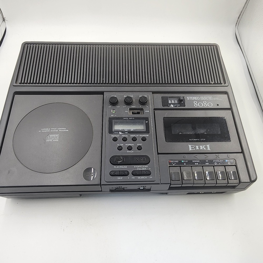 Eiki 8080 Stereo CD Player / USB / Cassette Tape Recorder